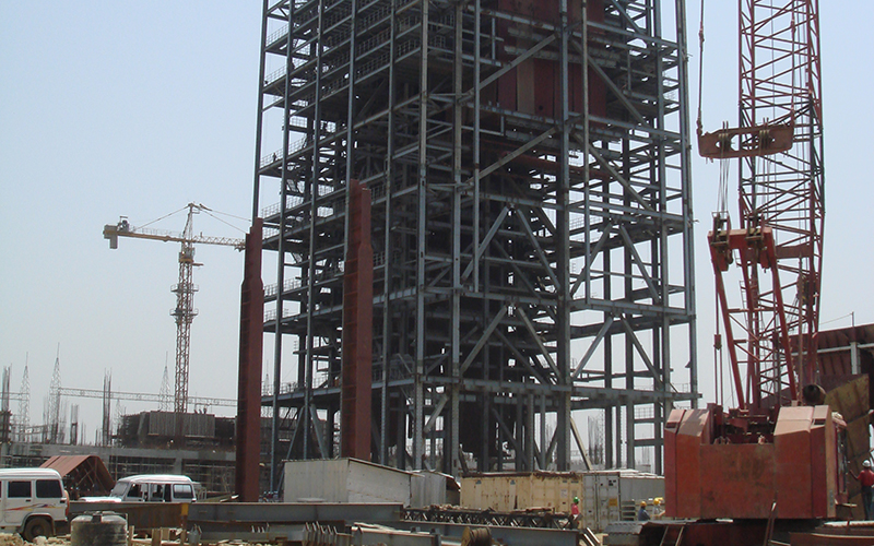 Amarkantak plant structural works