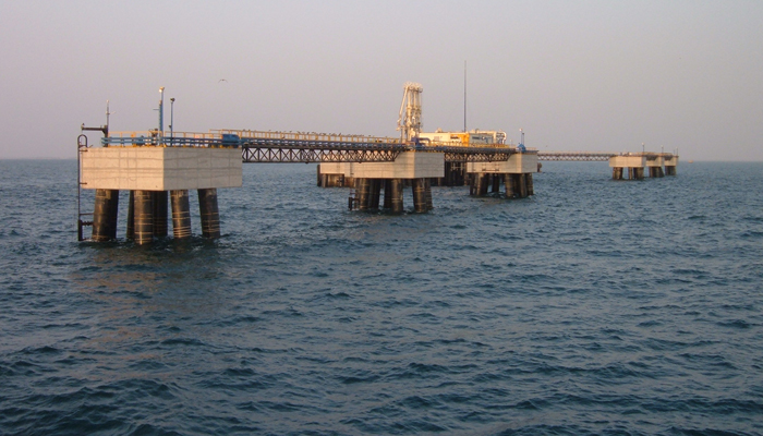 Shuqaiq piling operations