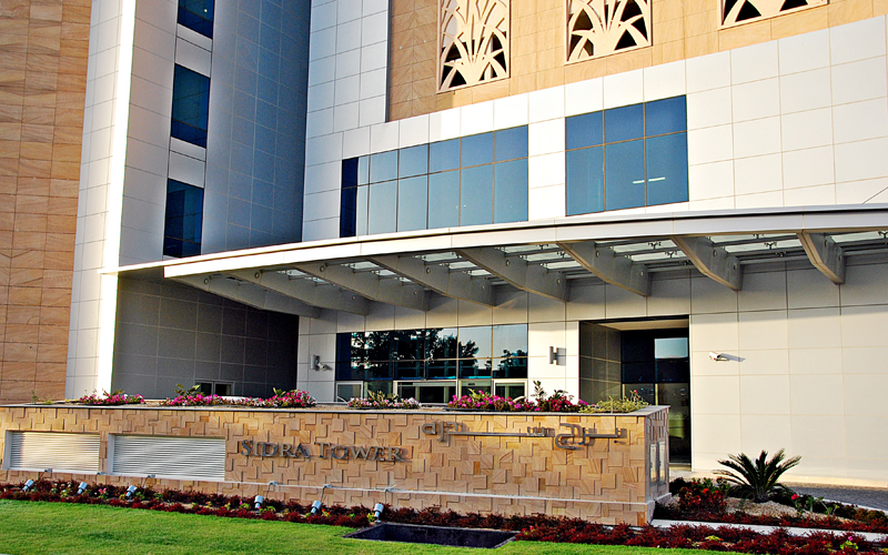 Sidra Tower structural works